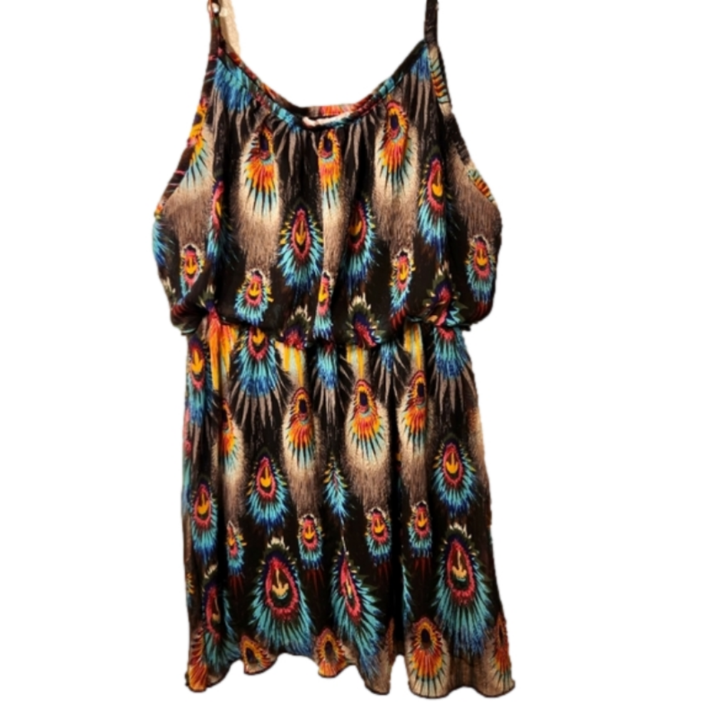 Wet Seal Medium Peacock Dress